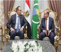 محافظ المنيا يستقبل رئيس هيئة الرعاية الصحية لتطوير الخدمات بالمحافظة