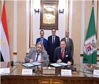 رئيس جامعة القاهرة يشهد توقيع بروتوكول تعاون مع الأكاديمية الوطنية لتكنولوجيا المعلومات