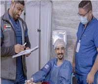 الفريق الطبي بالمستشفى العائم بالعريش يجرى 4 عمليات جراحية لفلسطينيين من غزة