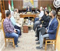  محافظ المنوفية يلتقي مستشار رئيس مجلس الوزراء للمشروعات القومية 