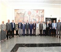 محافظا الدقهلية ودمياط يشاركان في اجتماع مجلس جامعة الدلتا