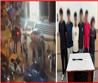 امن الجيزة يضبط طرفي مشاجرة بأكتوبر