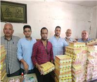 ضبط 1200 باكو شاي تمويني مدعم قبل تهريبها للسوق السوداء خلال حملة بالقوصية