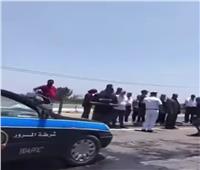 محافظ الغربية يستوقف موكبه لنقل مصابين ومتوفين بحادث طريق طنطا - كفرالشيخ