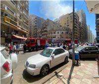 تسرب السولار.. السيطرة على حريق بأتوبيس نقل عام في الإسكندرية