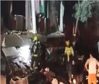 تسليم عقاري حريق منشأة ناصر للحي تمهيدًا لإزالتهما