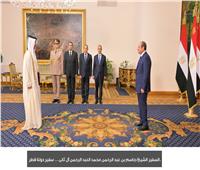 الرئيس السيسي يتسلم أوراق اعتماد 17 سفيرًا جديدًا لدى جمهورية مصر العربية