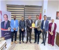 جامعة العريش تبحث تحقيق التنمية المستدامة مع وفد محطة بحوث الصحراء بسيناء 