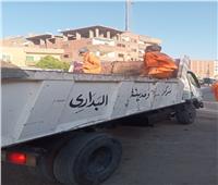 تكثيف حملات النظافة ورفع المخلفات بمركز البداري بأسيوط لتحسين البيئة والخدمات