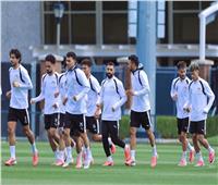 صلاح يشارك في تدريب منتخب مصر .. والبعثة تطير إلى دالاس استعداداً لأستراليا 