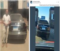ضبط قائد سيارة طمس لوحاتها المعدنية هربًا من المخالفات المرورية