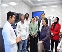نائب وزير الصحة تشيد بسرعة استجابة البحيرة لتلافي ملاحظات الزيارات السابقة 