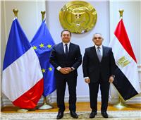 وزير العدل يبحث مع فرنسا بالقاهرة أفق التعاون القضائي المشترك
