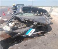 إصابة ضابط شرطة فى حادث سير بالدولى الساحلى بالبحيرة 