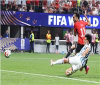 زيكو يسجل الهدف الثاني لمنتخب مصر أمام الأرجنتين