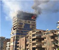بالصور| حريق هائل بيرج معهد الاتصالات في سوهاج 
