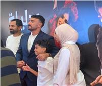 بالصور.. أحمد العوضي يتألق في العرض الخاص لفيلم «شمشون ودليلة»  