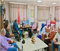دعم الكوادر الطبية التي تعمل بالتأمين الصحي بشمال سيناء 