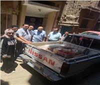  ضبط  2.5 طن دقيق بلدي مدعم قبل بيعه بالسوق السوداء