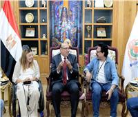 جامعة المنصورة تستقبل رئيسا «المجلس القومي لذوي الإعاقة والمهرجان القومي للمسرح»
