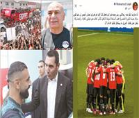 3 وزراء فى استقبال بعثة المنتخب