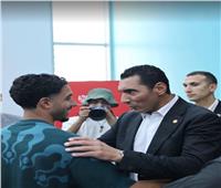 أول تعليق من وزير الرياضة بعد استقبال بعثة منتخب مصر 