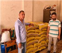 ضبط  قمح محلي محظور وبطاقات تموينية للضرب الوهمي في حملة بشرق الإسكندرية