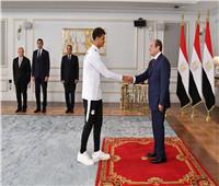 والد حمزة عبدالكريم: محمد صلاح كان يدعم نجلي دائمًا.. وتكريم الرئيس شرف كبير