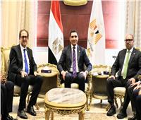 وزير الرياضة يبحث مع رئيس "الأنوكا" وإدريس زيادة عدد الألعاب بالدورة الأفريقية المؤهلة لأولمبياد 2028