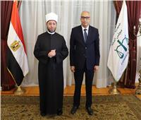  وزير الأوقاف يهنئ رئيس مجلس الدولة على منصبه الجديد