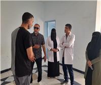 وكيل صحة شمال سيناء يتابع الحالة الصحية للأشقاء الفلسطينيين المتعافين