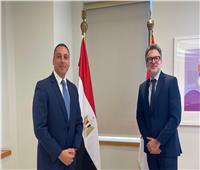 السفير الكندي يستقبل أمين عام رئاسة الجمهورية المصرية الذي نقل تحيات السيسي