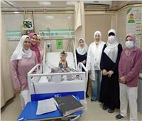 إنقاذ طفلة من الموت بعد ابتلاع الحنة السوداء بدمياط