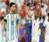 القنوات الناقلة لمباراة إنجلترا والأرجنتين في نصف نهائي كأس العالم 2026