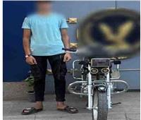 سقوط المتهم بدهس طالب وكسر أنفه في بني سويف 