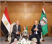 رئيس قضايا الدولة يستقبل رئيس نادي قضاة مصر لتهنئة بمناسبة توليه المنصب
