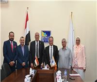 تعاون مشترك بين جامعة الدلتا التكنولوجية ومدينة الأبحاث العلمية والتطبيقات التكنولوجية 