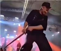 سعد لمجرد يتصدر الترند بعد اقتحام معجبة المسرح حفلته بالمغرب