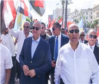 محافظ الإسكندرية  يُطلق فعاليات العيد القومي الـ74 في أجواء احتفالية مبهرة