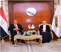 رئيسة هيئة النيابة الإدارية تستقبل رئيس محكمة النقض 