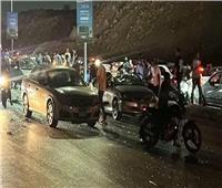 مصرع أسرة كاملة وإصابة آخرين في تصادم مروع بمحور حسب الله الكفراوي