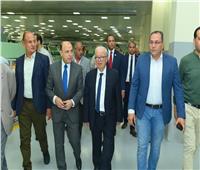 نائب رئيس الوزراء يجري جولة ميدانية بالمصانع الجديدة بشركة مصر للغزل والنسيج بالمحلة الكبرى