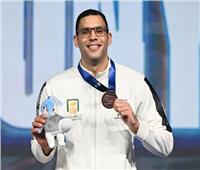 وزير الرياضة يهنئ محمد عامر بعد تتويجه ببرونزية بطولة العالم للسلاح