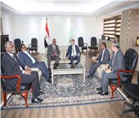 وزير الزراعة يستقبل نظيره السوداني ومدير "المنظمة العربية" لبحث ملفات التكامل والأمن الغذائي