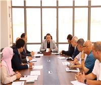 محافظ دمياط يرأس اجتماعًا لمتابعة ملفات تقنين أراضى الدولة