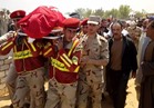 جنازة عسكرية للشهيد إبراهيم العمري بمسقط رأسه بالبحيرة