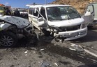 الصحة: مصرع شخصين وإصابة 18 في حادث انقلاب سيارة بالبحيرة