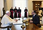 عاجل| بابا الفاتيكان يصل مقر رئاسة الجمهورية للقاء السيسي 