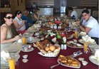 عائلة كريستيانو رونالدو على مائدة الإفطار مع أبو هشيمة 