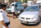 كثافات مرورية متوسطة بمحاور وميادين القاهرة